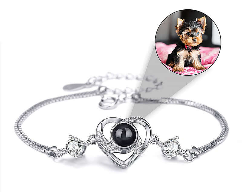 s925 Silver Necklaces - Photo Memory Bracelet™