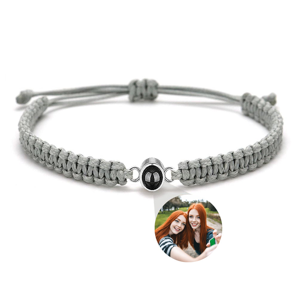 Rope & Braided Bracelets - Photo Memory Bracelet