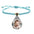 Braided Bracelet with Picture Inside Charm - Photo Memory Bracelet LLC
