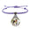 Braided Bracelet with Picture Inside Charm - Photo Memory Bracelet LLC