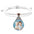 Braided Bracelet with Picture Inside Charm - Photo Memory Bracelet LLC