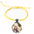 Braided Rope and Eye Charm Photo Projection Bracelet - Photo Memory Bracelet LLC