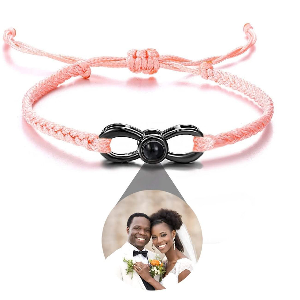 Infinity Bracelet with Picture Inside - Photo Memory Bracelet LLC