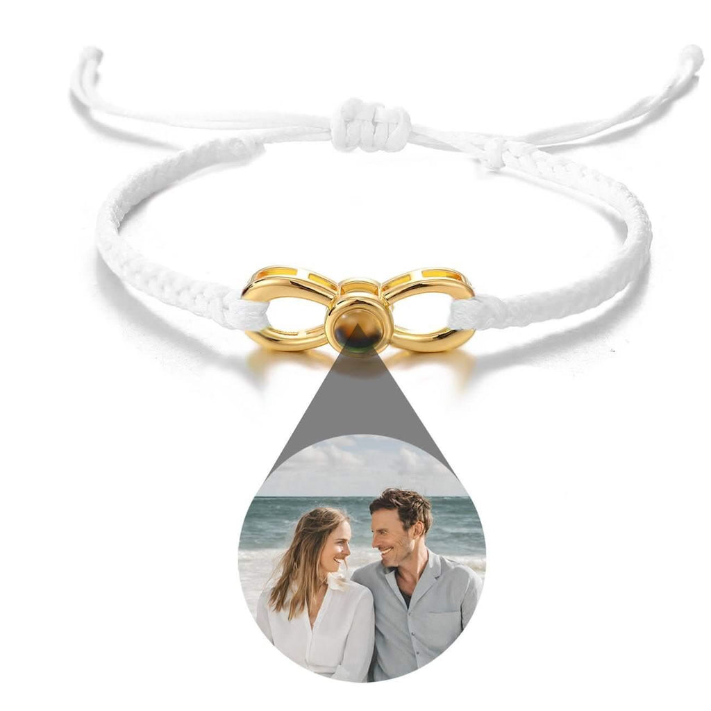 Infinity Bracelet with Picture Inside - Photo Memory Bracelet LLC