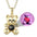 Personalized Photo Projection Teddy Bear Necklace for Girls - Photo Memory Bracelet LLC